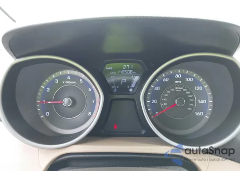 2013 Hyundai Elantra Gls z USA, uszkodzony, nr VIN KMHDH4AE5DU664168